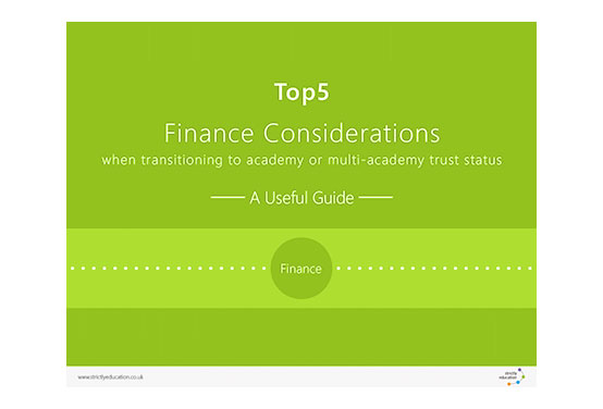 Top 5 Finance Considerations when transitioning to academy or MAT status